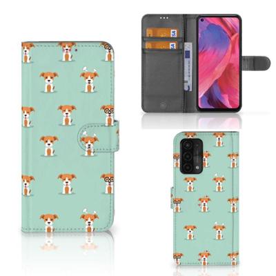 OPPO A54 5G | A74 5G | A93 5G | Telefoonhoesje | Met pasjeshouder | Pups OPPO A54 5G | A74 5G | A93 5G | Telefoonhoesje | Met pasjeshouder | Pups