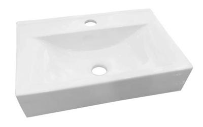 Wastafel Best Design Train Rechthoek Keramiek 45x30,5x10 cm Wit Wastafel Best Design Train Rechthoek Keramiek 45x30,5x10 cm Wit