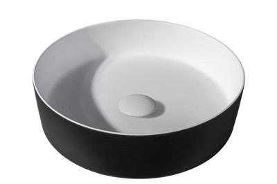 Solid surface waskom Tess zwart EXT