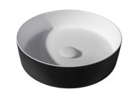 Solid surface waskom Tess zwart EXT - thumbnail