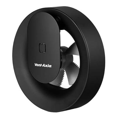Vent-Axia Svara 110 m3/h (app gestuurd) - Ø100mm - zwart