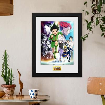 Hunter X Hunter Framed Print - Key Art Running