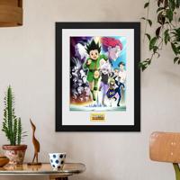 Hunter X Hunter Framed Print - Key Art Running - thumbnail