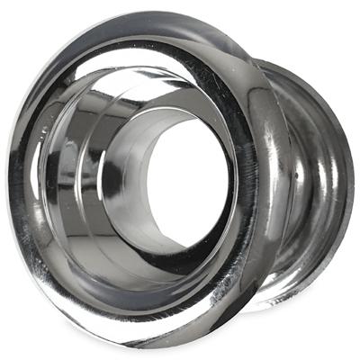 Rond Deurrooster Ø40mm - Kunststof Chrome Rond Deurrooster Ø40mm - Kunststof Chrome