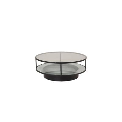 Nohr Ronde Salontafel 'Nivea' Glas, 100cm