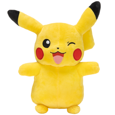 Pokemon Pluche - Blinking Pikachu (30cm)
