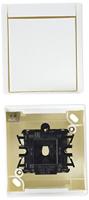 Busch-Jaeger 2601/6 W-54 Ocean (opbouw) Wisselschakelaar spatwaterdicht Wit - thumbnail