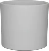 Mica Decorations bloempot Era rond 21,5xd23cm lichtgrijs - thumbnail