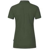 JAKO C6321D Polo Organic Stretch Dames - Olijf - 46 - thumbnail