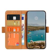 Casecentive Magnetische Leren Wallet case iPhone 12 Pro Max tan - thumbnail