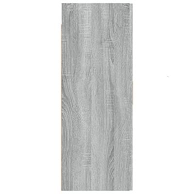 Hangkast 69,5x34x90 cm grijs sonoma eikenkleurig