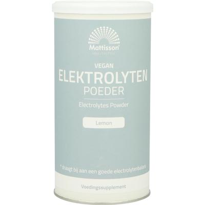 Mattisson HealthStyle Elektrolyten Lemon Poeder