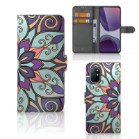 OnePlus 8T Hoesje Purple Flower - thumbnail