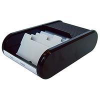 Helit H6218095 the personal Visitekaart box 300 kaarten (b x h x d) 240 x 67 x 136 mm Zwart Polyethyleen, Polypropyleen, Polystyrol - thumbnail