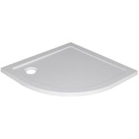 Xellanz Luxe Kwartronde Douchebak SMC 90x90x4cm Inbouw Wit - thumbnail