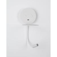Lyora BedlampjeEclip wit met usb - 9173281 - thumbnail
