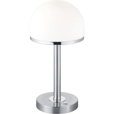 LED Tafellamp Dimbaar 4W 3000K - Mat Nikkel Aluminium Design