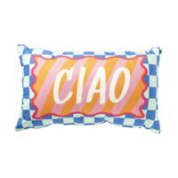 Kussen ciao - multikleur - 30x50 cm - thumbnail