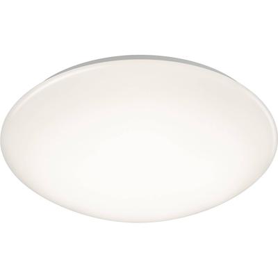 LED Plafondlamp met Bewegingssensor - Trion Poly - Opbouw Rond 12W - Spatwaterdicht IP44 - Warm Wit 3000K - 360° - Mat Wit