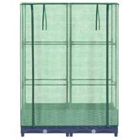 Plantenbak verhoogd met kashoes 80x40x123 cm rattanlook - thumbnail