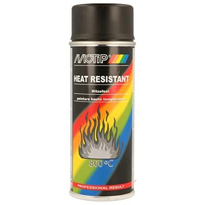 Motip Spuitlak zwart hittebestendig (400ml)