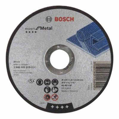 Bosch Accessories AS 46 S BF 2608600219 Doorslijpschijf recht 125 mm 1 stuk(s) Metaal Bosch Accessories AS 46 S BF 2608600219 Doorslijpschijf recht 125 mm 1 stuk(s) Metaal