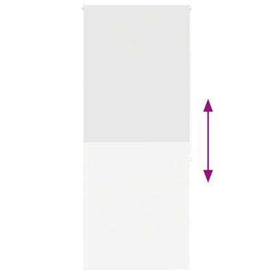 VidaXL Doucherolgordijn 110x240 cm stofbreedte 106 cm