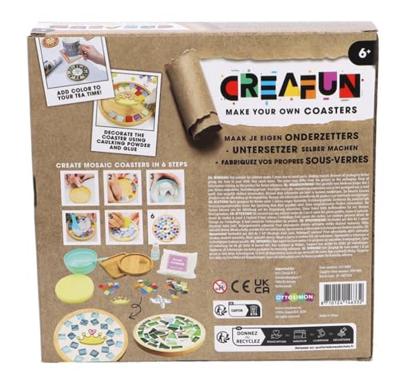 Creafun Hobbyset Maak Je Eigen Onderzetters Creafun Hobbyset Maak Je Eigen Onderzetters