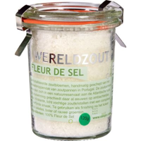 Esspo Fleur De Sel Wereld Zout - in glazen pot - thumbnail