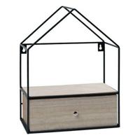 Ladenkast Bruin Metaal - thumbnail