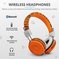 Trust #23583 Comi Bluetooth Draadloze Kids Hoofdtelefoon - oranje - thumbnail