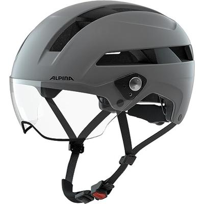 Olympic Sportswear Alpina sports urban helm soho visor 51-56 mat grijs