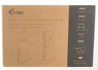 USB 3.0 Dual Docking Station - Dockingstation - USB - DVI, HDMI - GigE - thumbnail
