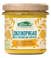 Allos Linzenspread Gele Linzen Curry - thumbnail