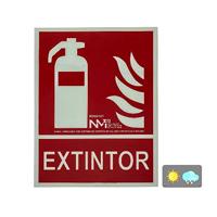 Bord Normaluz Extintor PVC - thumbnail