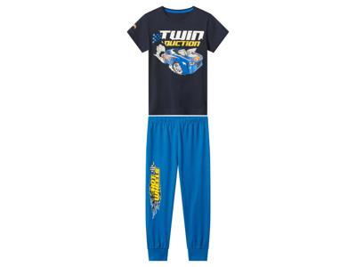 Kinder pyjama (Hot Wheels/marineblauw, 122/128)
