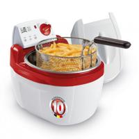 Fritel SF4209 Turbo Friteuse 3L 2000W Rood/Wit - thumbnail