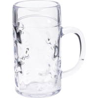 Depa Glas | bierpul | reusable | onbreekbaar | sAN | 500ml | 150mm | transparant | 6 stuks - thumbnail