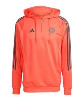 adidas Bayern München Track Hoodie 2025-2026 Oranje Donkergrijs - thumbnail