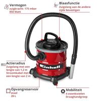 Einhell TC-AV 2032 DW 2351667 Aszuiger 20 l - thumbnail