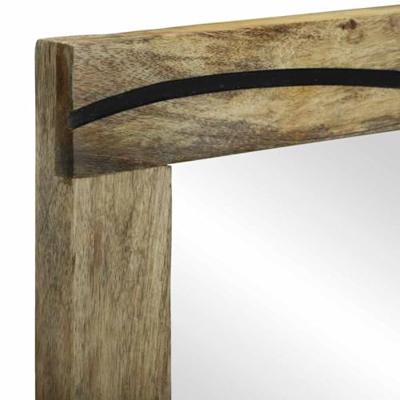 Badkamermeubelset met plank 2 pcs Bruin 62 x 33 x 58 cm