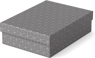 Opberg- en geschenkdoos Esselte home middelgroot 265x100x360mm grijs 3 stuks Opberg- en geschenkdoos Esselte home middelgroot 265x100x360mm grijs 3 stuks