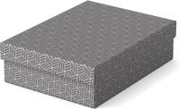 Opberg- en geschenkdoos Esselte home middelgroot 265x100x360mm grijs 3 stuks - thumbnail