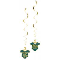 Decoratieswirls Rompertje &apos;Boy or Girl&apos; (2st) - thumbnail