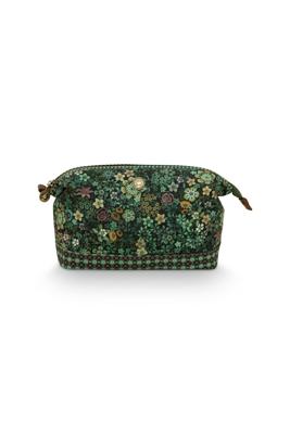 Pip Studio Pip Studio Cooper Cosmetic Purse Large Tutti i Fiori Green 26x18x12cm