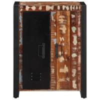 Dressoir 55x35x70 cm massief gerecycled hout meerkleurig - thumbnail