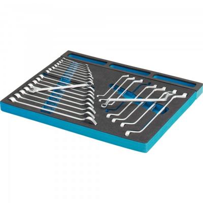 HAZET Ring-steeksleutel- / dubbele ringsleutelset 163-30/25 - Buitentwaalfkant profiel, Buitentwaalfkant tractieprofiel - 25-delig - 6 - 24