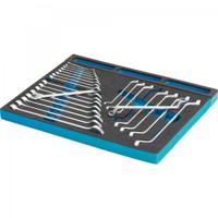 HAZET Ring-steeksleutel- / dubbele ringsleutelset 163-30/25 - Buitentwaalfkant profiel, Buitentwaalfkant tractieprofiel - 25-delig - 6 - 24 - thumbnail