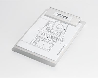 10 Zelfklevende insteekhoesjes 100x28mm Durable Pocketfix