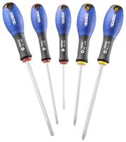 Expert by Facom Set van 5 Schroevendraaiers - Sleuf/PH - E160901 - thumbnail